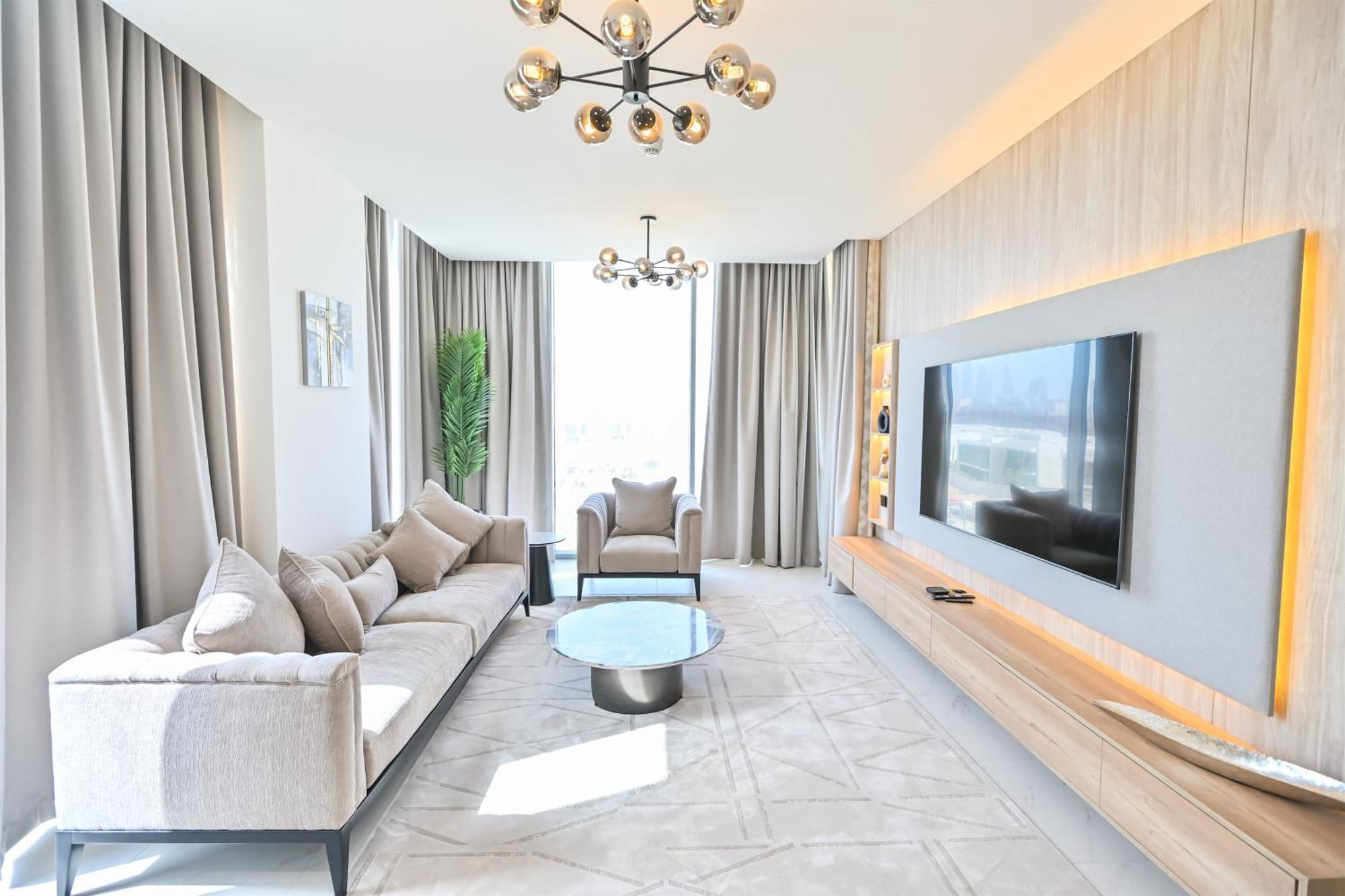 Luxe Shortlet - Modern 1Br In District One Meydan Apartment Dubai Exterior photo